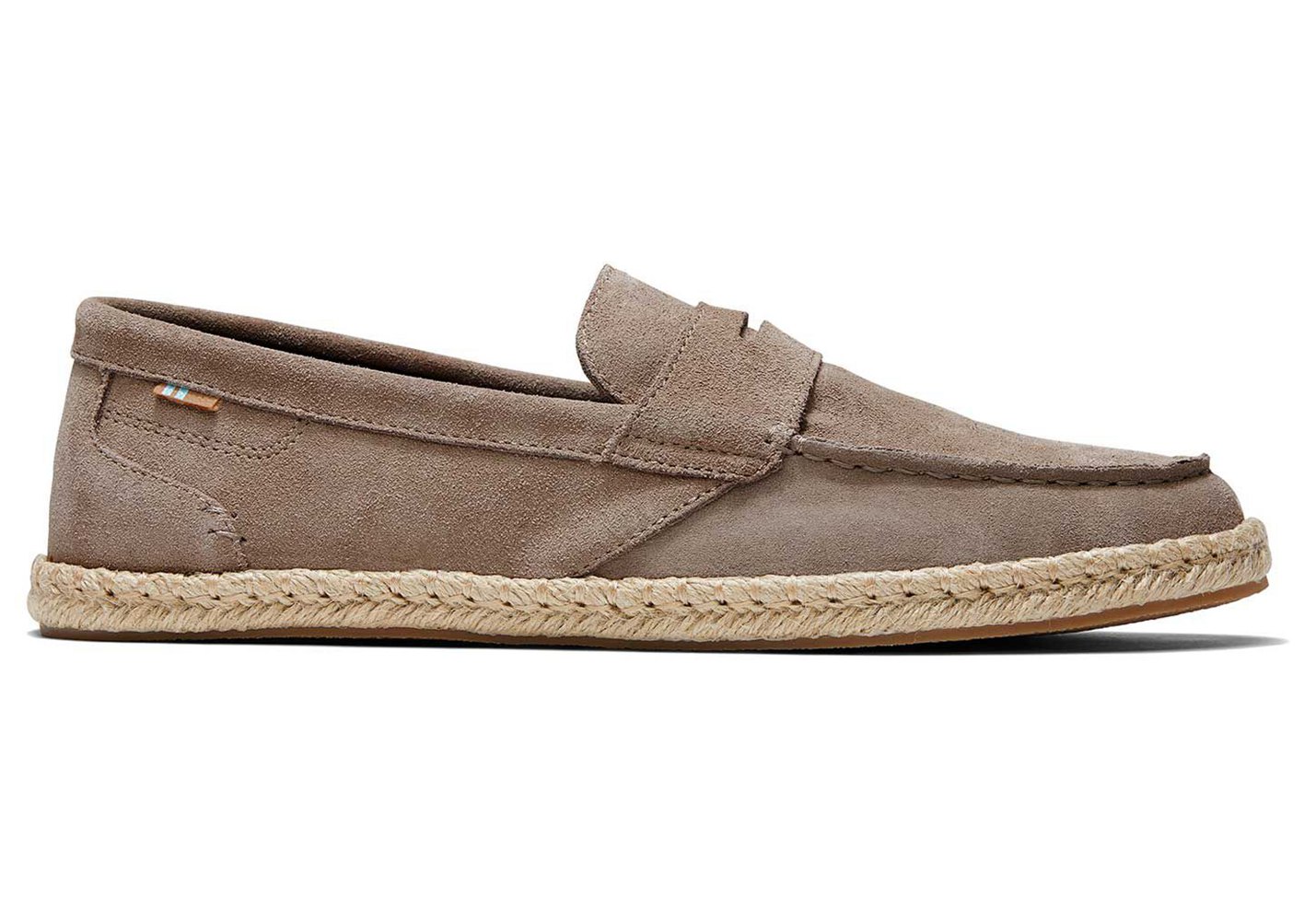 Toms Espadryle Męskie Brązowe - Stanford - 20EYMZWPV